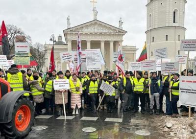 Protestas Vilniuje.