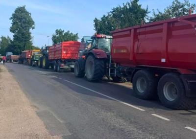 Šeštokų elevatorius yra pagrindinė vieta, kur jau antrą dešimtmetį derlių veža Lazdijų rajono ūkininkai. Dzūkų žinios nuotr.