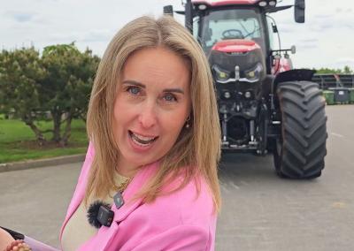 Traktorių dakaro organizatorė Jolanta Grey. Gedimino Stanišausko nuotr.