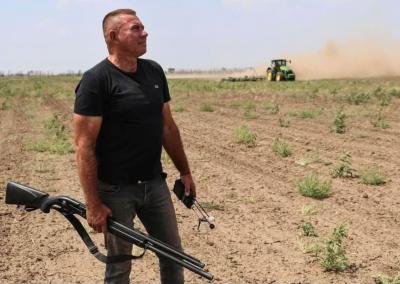Ukrainos Chersono regione žuvo šios srities ūkininkų sąjungos lyderis Oleksandras Hordienko.