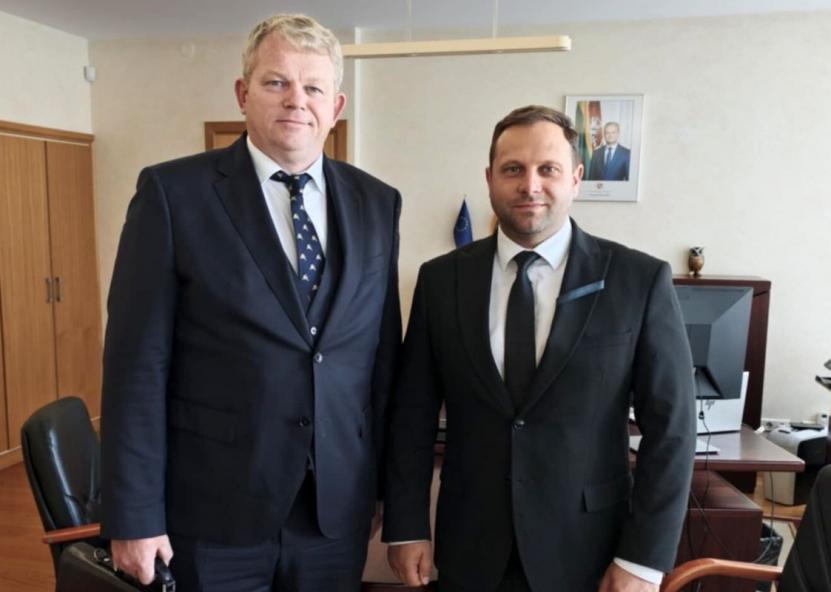 Andrius Palionis ir ignas Hofmanas. Facebook nuotr. 