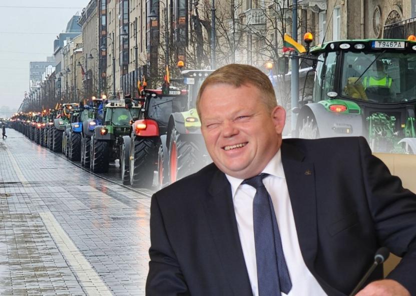 Pažymą, neprieštaraujančią ES-Mercosur susitarimui pasirašė žemės ūkio ministras Andrius Palionis.