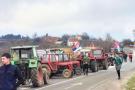 Serbijos ūkininkai blokavo magistralės atkarpą. Facebook nuotr.