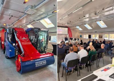 Siloking savaeigis pašarų maišytuvas-dalytuvas. Dotnuva Baltic nuotr.